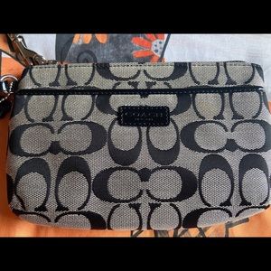 Coach Signature wristlet